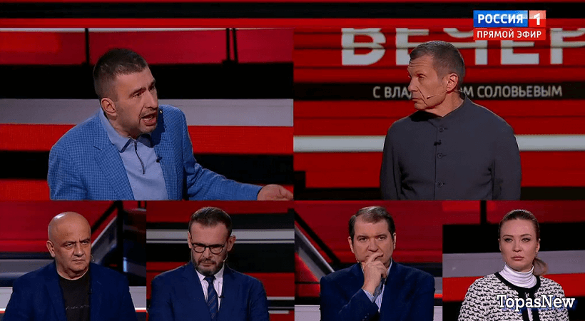 Вечер с Владимиром Соловьёвым 25 апреля 2023 смотреть онлайн