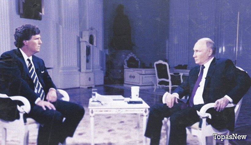 Интервью Путина Такеру Карлсону смотреть видео онлайн