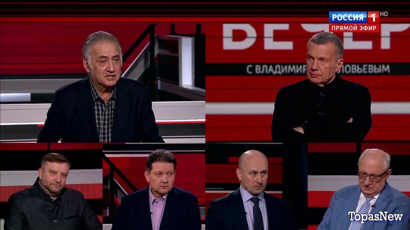 Вечер с Соловьёвым 25.03.26 последний выпуск смотреть