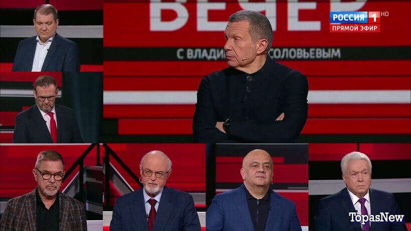 Вечер с Соловьёвым 28.04.26 последний выпуск смотреть