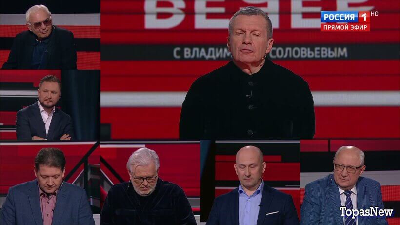 Вечер с Соловьёвым 02.04.26 последний выпуск смотреть