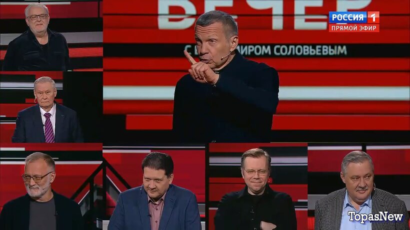 Вечер с Соловьёвым 22.10.26 последний выпуск смотреть